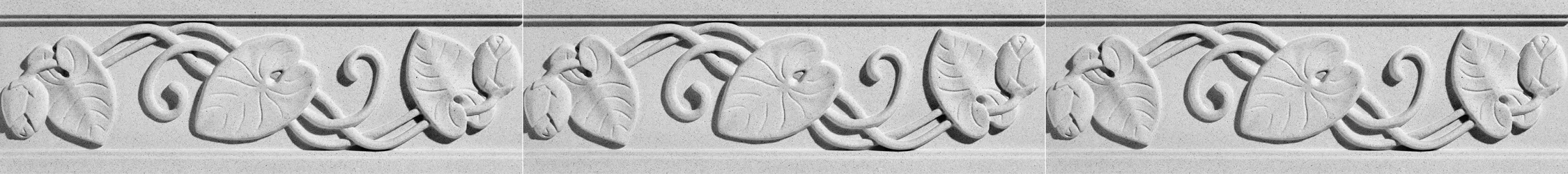 Water Lily Architectural Frieze by Pineapple Grove Designs