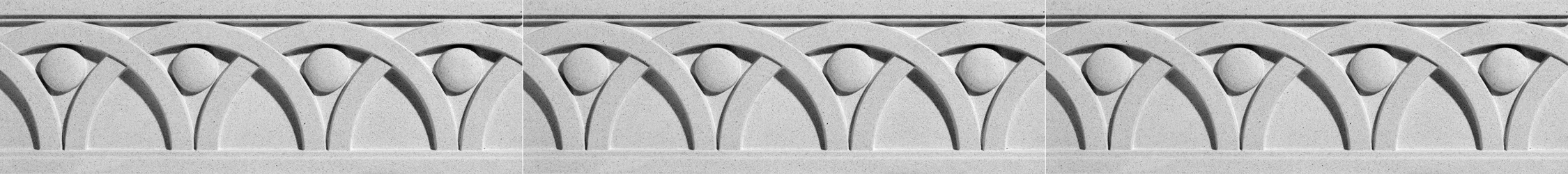 Arch & Ball Architectural Frieze by Pineapple Grove Designs