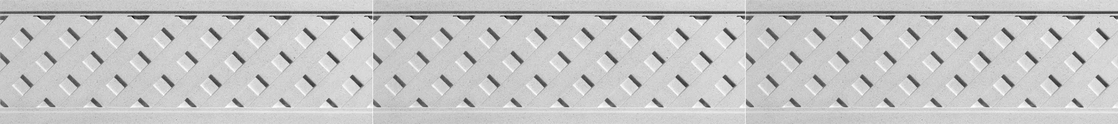 Lattice Architectural Frieze by Pineapple Grove Designs