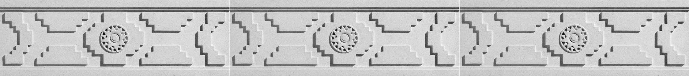 Santa Fe Cross Architectural Frieze by Pineapple Grove Designs