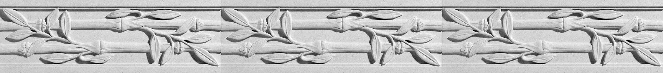 Bamboo Stalk Architectural Frieze by Pineapple Grove Designs