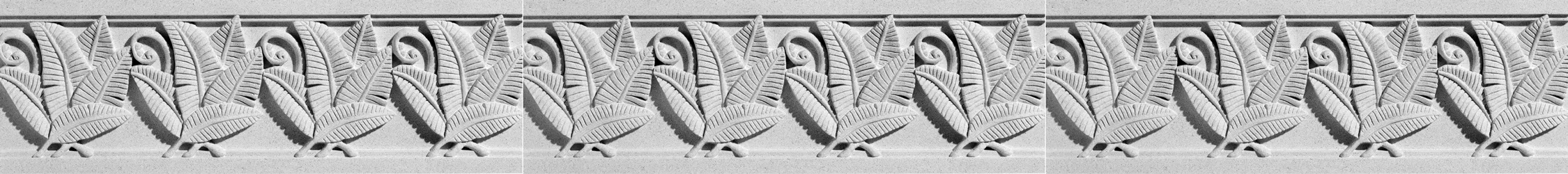 Fern & Fiddlehead Architectural Frieze by Pineapple Grove Designs