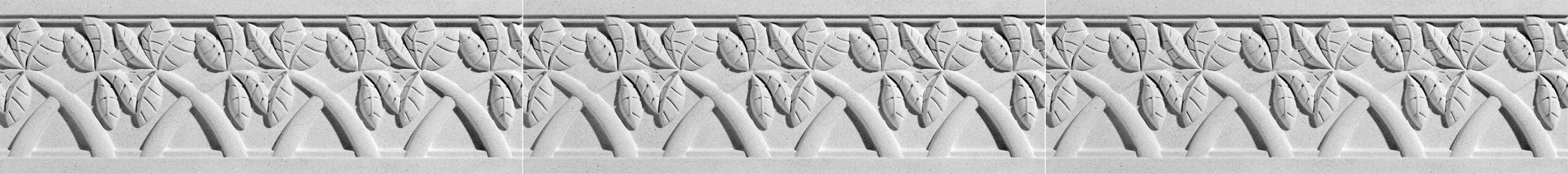 Palmate Architectural Frieze by Pineapple Grove Designs