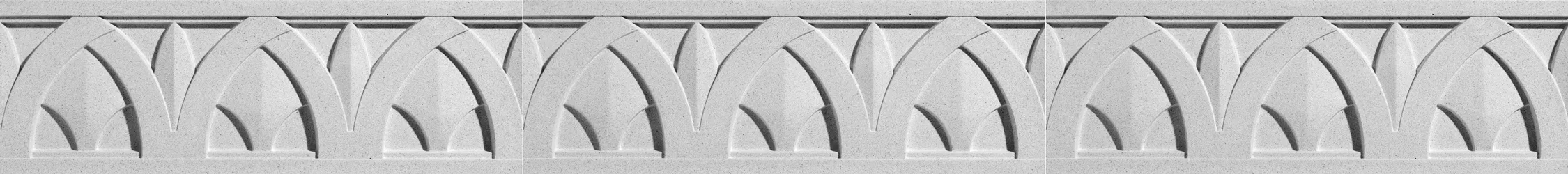 Arch & Dart Architectural Frieze by Pineapple Grove Designs