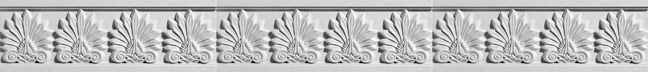 Anthemion Architectural Frieze by Pineapple Grove Designs