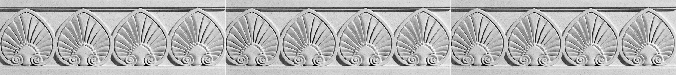 Antefix Architectural Frieze by Pineapple Grove Designs