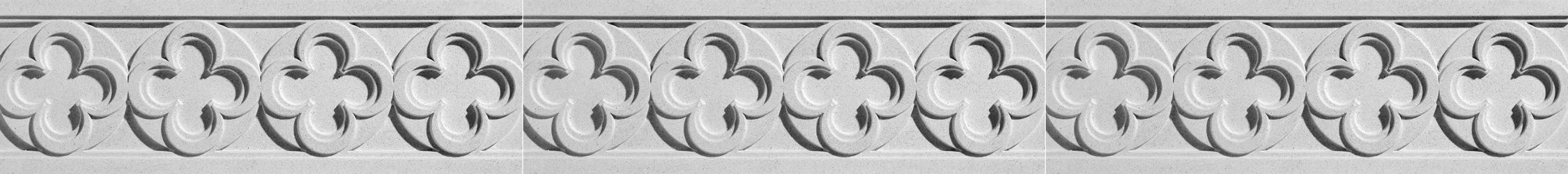 Quatrefoil Architectural Frieze by Pineapple Grove Designs