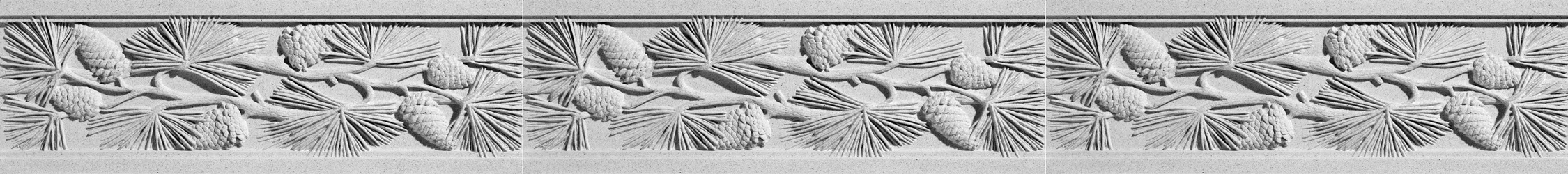 Pine Architectural Frieze by Pineapple Grove Designs
