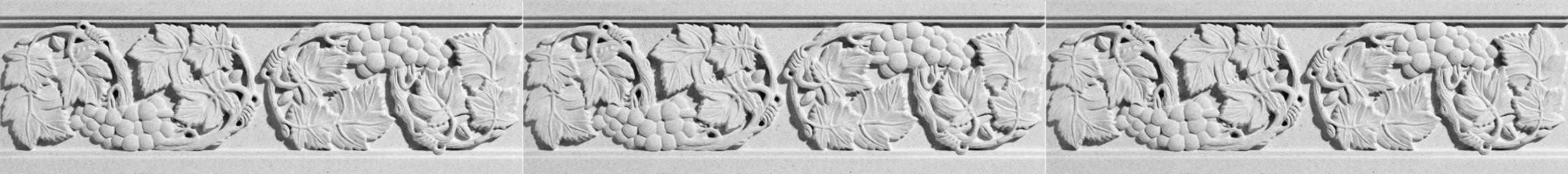 Grape Leaf Architectural Frieze by Pineapple Grove Designs
