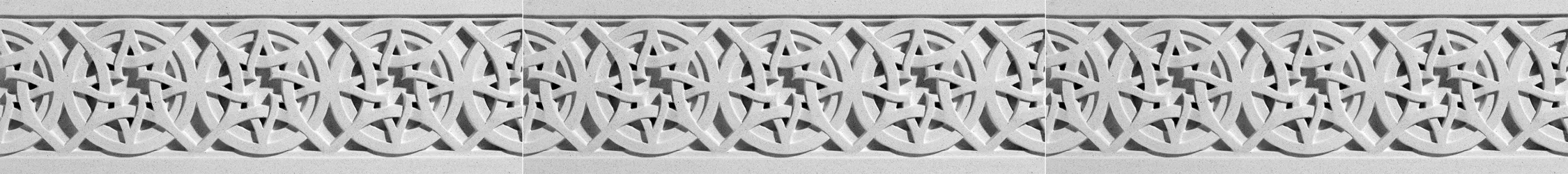 Grille Architectural Frieze by Pineapple Grove Designs