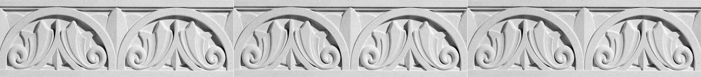 Deco Crest Architectural Frieze by Pineapple Grove Designs
