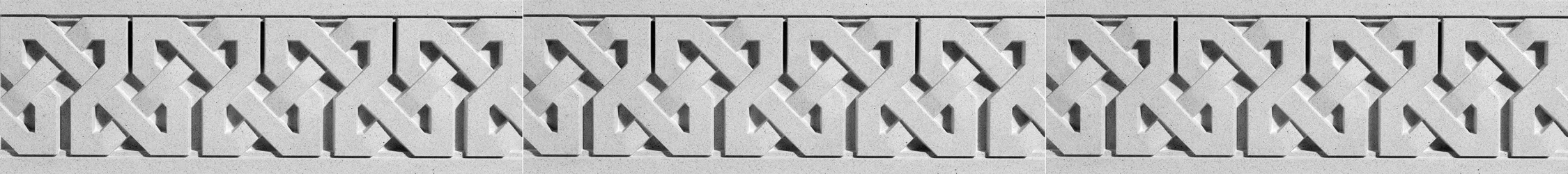 Fret Architectural Frieze by Pineapple Grove Designs