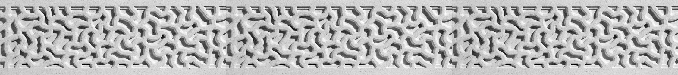 Vermiculate Architectural Frieze by Pineapple Grove Designs
