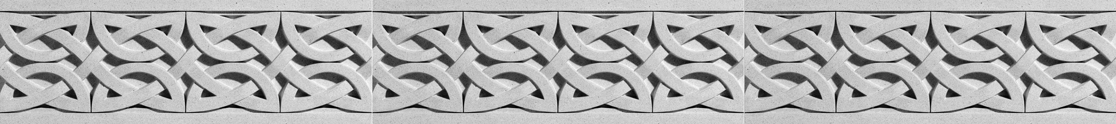 Celtic Knot Architectural Frieze by Pineapple Grove Designs