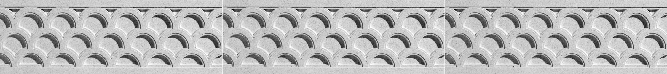 Barrel Diaper Architectural Frieze by Pineapple Grove Designs