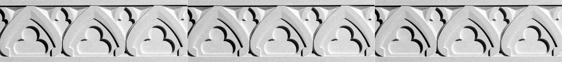 Foilate Architectural Frieze by Pineapple Grove Designs