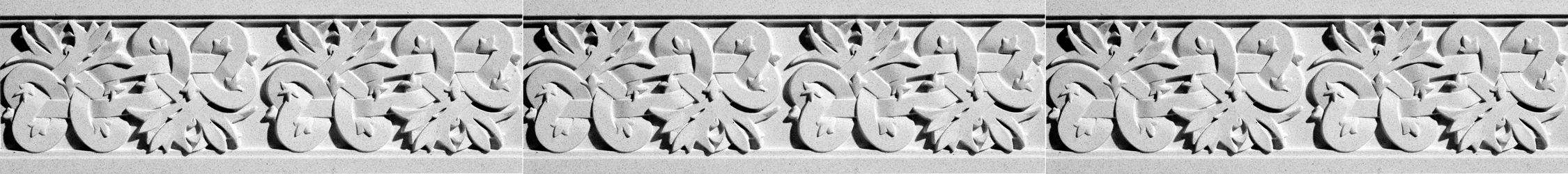 Knotted Vine Architectural Frieze by Pineapple Grove Designs