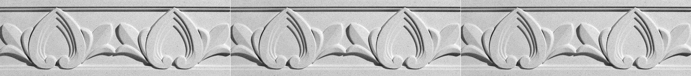 Lotus Architectural Frieze by Pineapple Grove Designs