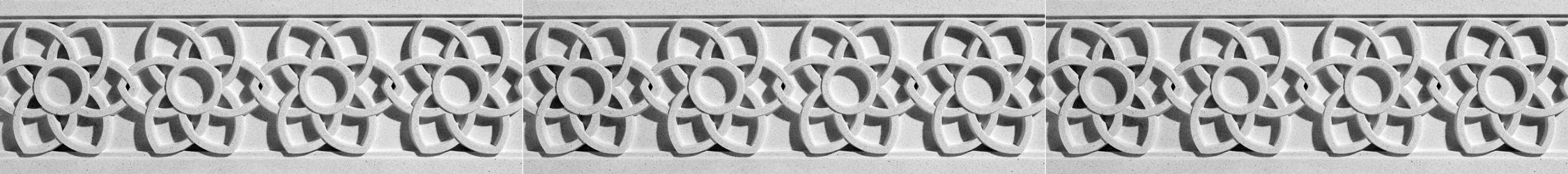 Tressure Architectural Frieze by Pineapple Grove Designs
