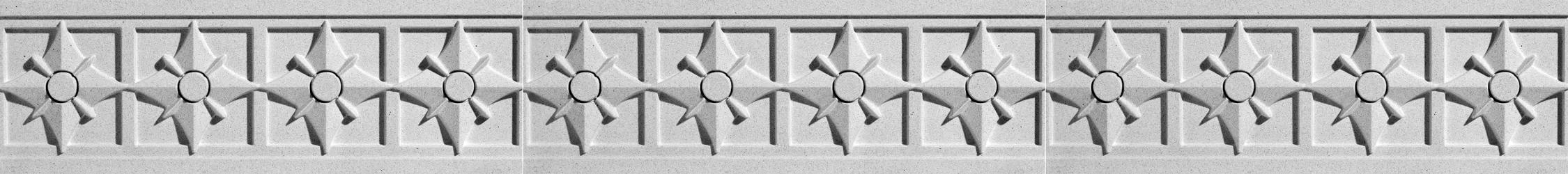 Heraldry Architectural Frieze by Pineapple Grove Designs