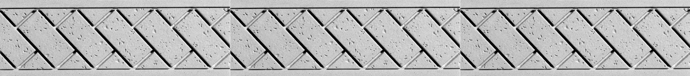 Brick Architectural Frieze by Pineapple Grove Designs