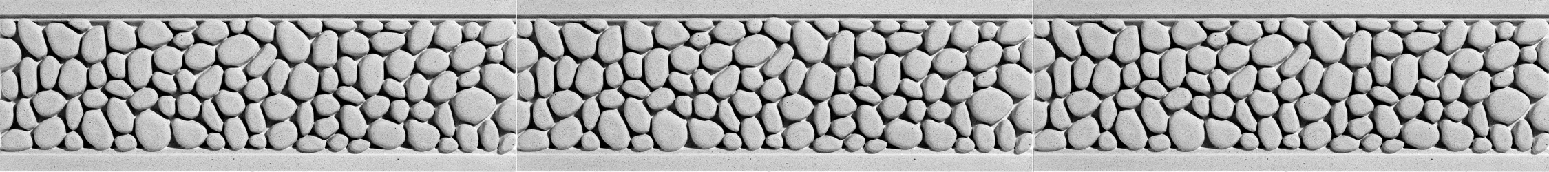 River Rock Architectural Frieze by Pineapple Grove Designs