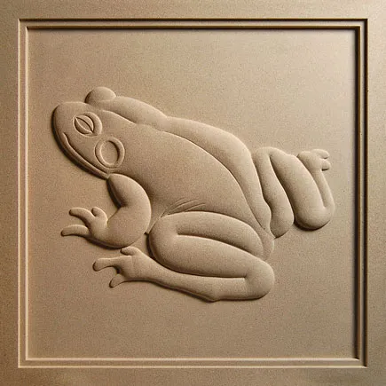 Kelly Middle School | Hartford, CT | Architect: Connecticut Mason Contractors, Inc. | Design(s) Shown: Frog Medallion