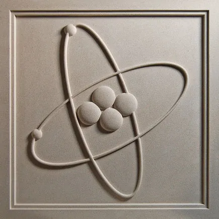 Lewis University Science Addition | Romeoville, IL | Architect: Cyberdyne Masonry | Design(s) Shown: Water Molecule Medallion