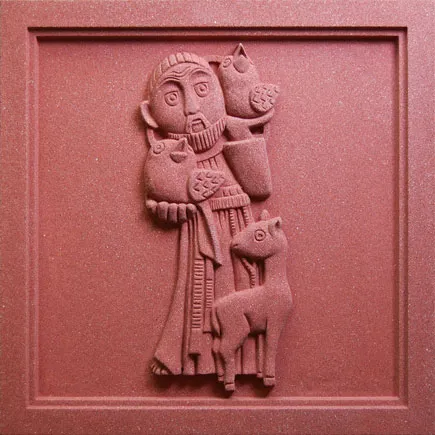 St. Francis Youth Residential Treatment Facility | Salina, KS | Architect: JGR Architects | Design(s) Shown: St. Francis Medallion