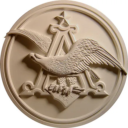 Anheuser Busch Jacksonville Brewhouse | Jacksonville, FL | Architect: W.W. Gay Mechanical Contractor, Inc. | Design(s) Shown: Anheuser Busch Medallion