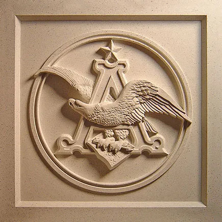 Anheuser-Busch Control Room | Fort Collins, CO | Architect: Anheuser-Busch Companies, Inc. | Design(s) Shown: Anheuser Busch Medallion