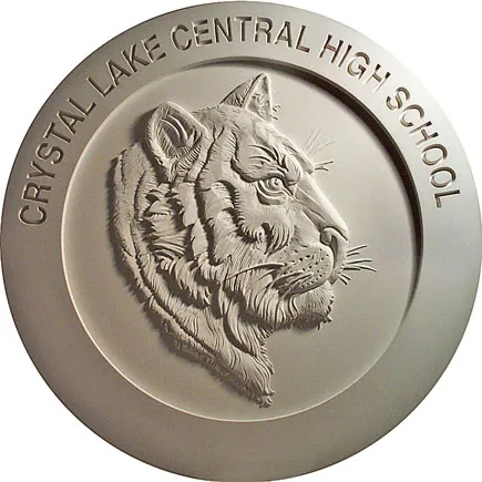 Crystal Lake High School | Spring Grove, IL | Architect: Longshore Daly | Design(s) Shown: Crystal Lake High School Medallion