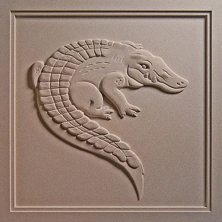 DDD High School | Orange City, FL | Architect: BBA Mci, Inc. | Design(s) Shown: Alligator Medallion