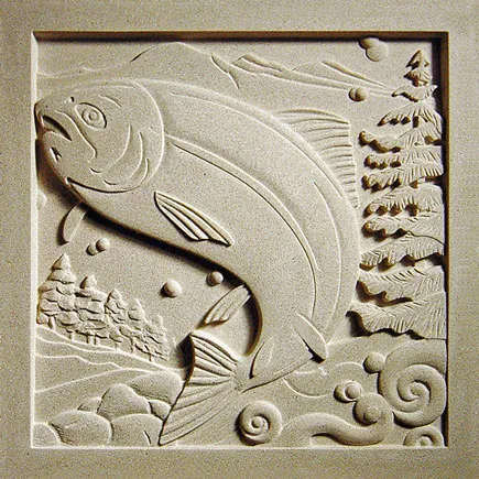 Oxford Suites | Bend, OR | Architect: Baney Hotels | Design(s) Shown: Fish Medallion
