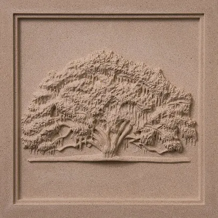 Davis Coat of Arms | Baldwyn, MS | Architect: Davis Holdings | Design(s) Shown: Tree Medallion