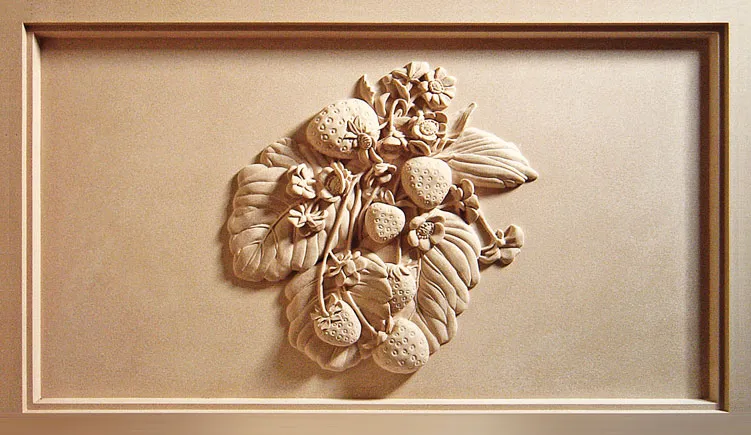Security Federal Savings Bank | Falmouth, MA | Architect: New England Design | Design(s) Shown: Strawberries Medallion