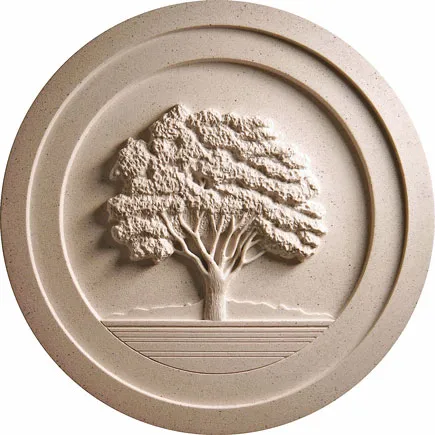 White Oak Village Retail Shops | Garner, NC | Architect: Choate Construction Company | Design(s) Shown: Oak Tree Medallion