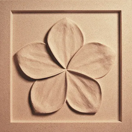 Tumon Bay Commercial Building | La Mirada, CA | Architect: Building Solutions, International | Design(s) Shown: Plumeria Flower Medallion