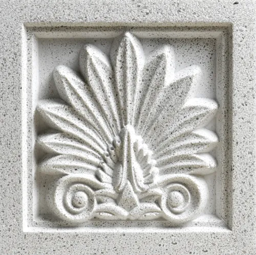 A 4 inch Anthemion sample medallion 