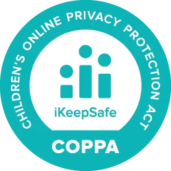 Logo of the Children's Online Privacy Protection Act (COPPA) featuring three abstract human figures and the text iKeepSafe.