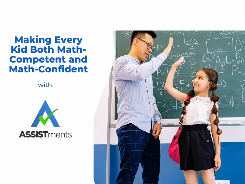 How do we make kids both math-competent and math-confident? In a new Psychology Today article from Ulrich Boser, founder of the Learning Agency, discover the importance of teacher-student relationships, growth mindset, and how education technology tools like ASSISTments can help.