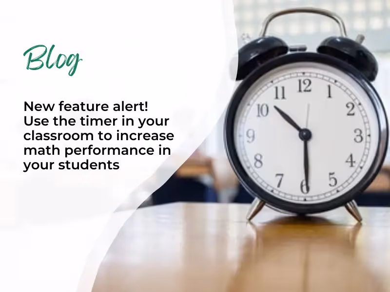 You may think that timed assignments can increase math anxiety, but using a timer in your classroom can actually increase math performance in your students. To help prepare students for future testing and provide you with an opportunity to understand your students knowledge, ASSISTments has developed a new Assign Time feature!