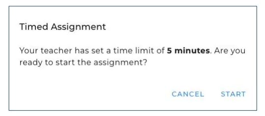 Timed Assignment Image