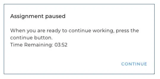 Assignment paused Image