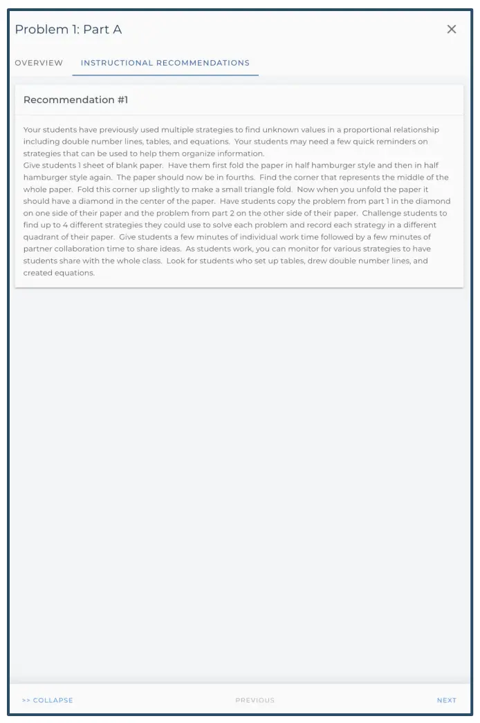 Instructional Recommendations Beta Image 4