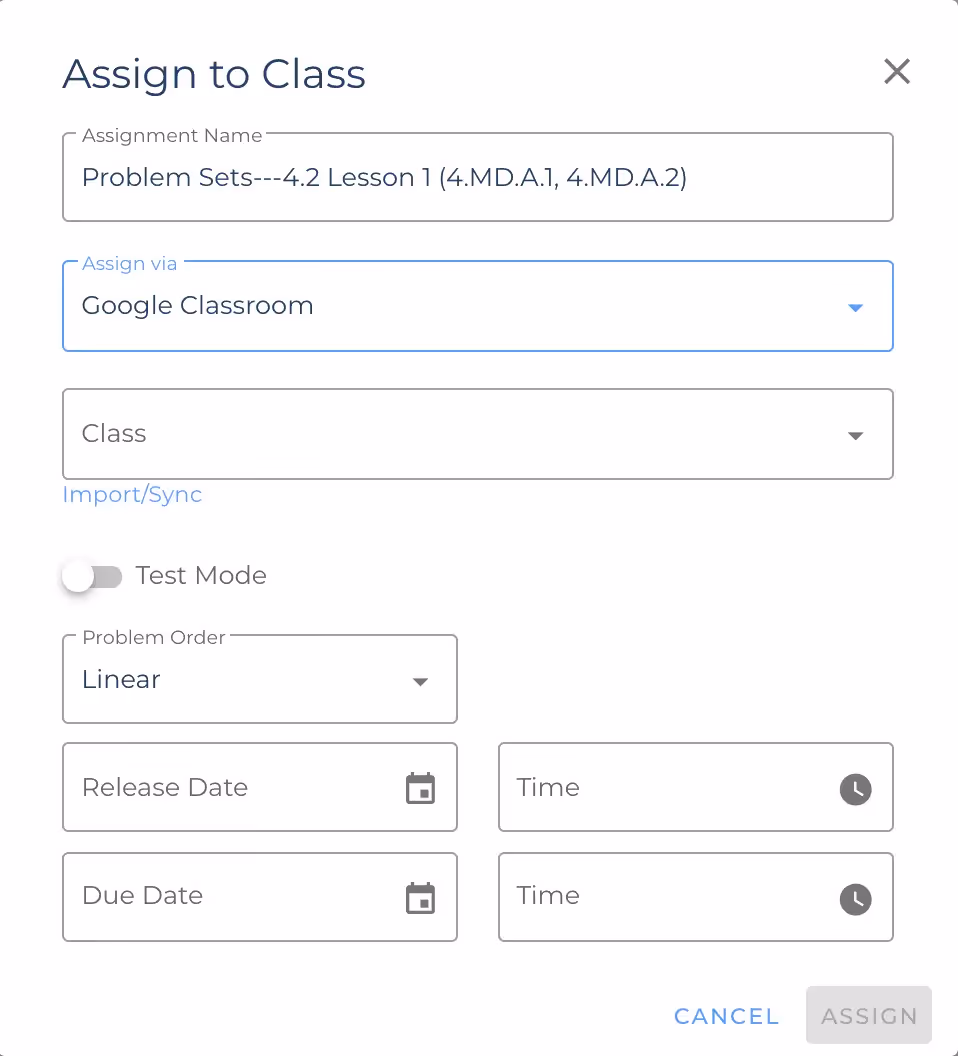 How do I add or delete students from my ASSISTments class Image 2