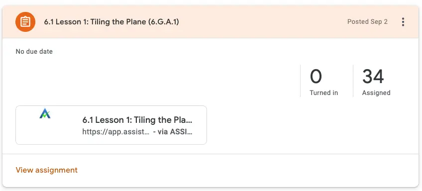 assignments you have created step image 1