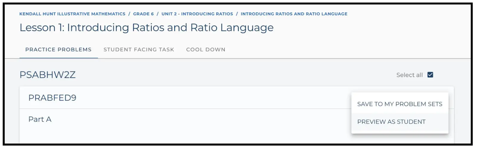Accessing Student View image 1