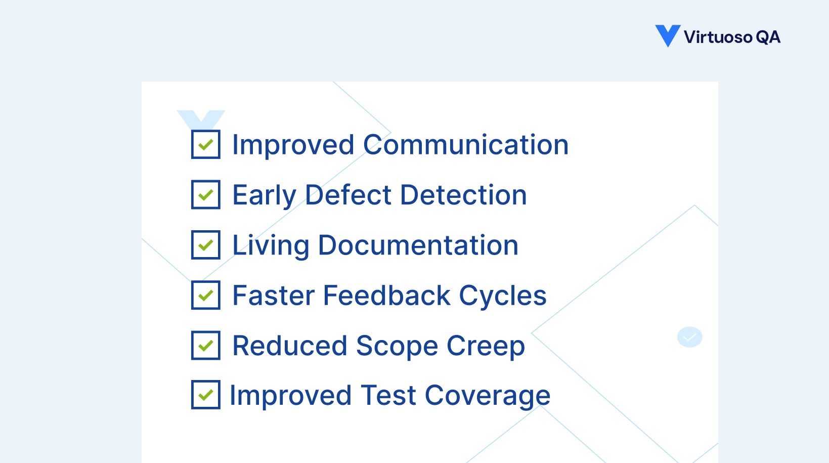 BDD Testing Benefits