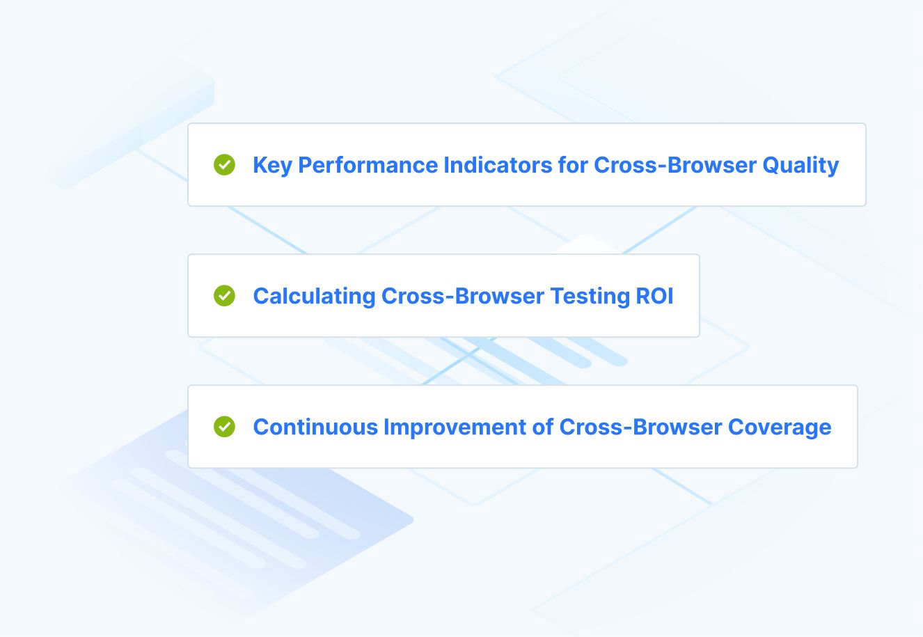 Cross Browser Testing Success Metrics